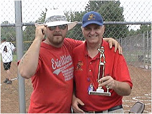 Tom Galasky wins Golden Arm Contest