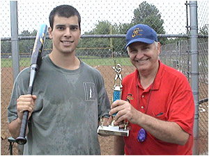 Aaron Krieger wins the HR Derby